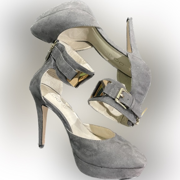 Aldo gray high heel shoes woman’s size 8 - Picture 2 of 9